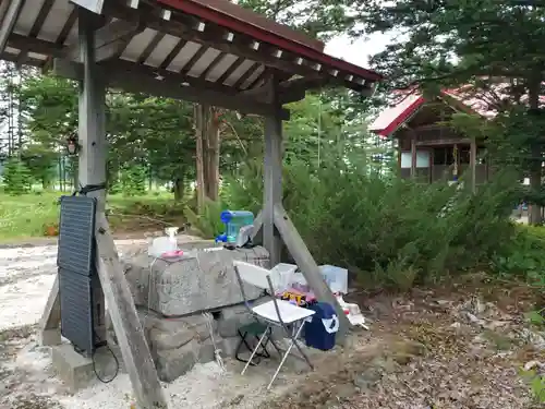 人舞神社の手水舎