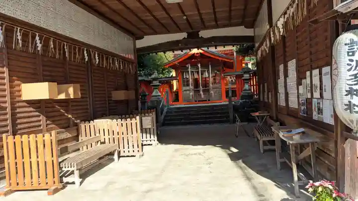 許波多神社(五ケ庄鎮座)の本殿・本堂
