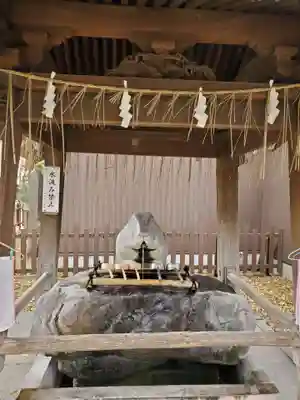 調神社の手水舎