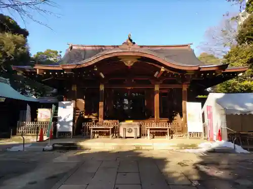 渋谷氷川神社の本殿・本堂