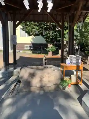 札幌村神社の手水舎