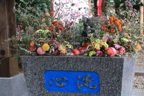 滑川神社 - 仕事と子どもの守り神の手水