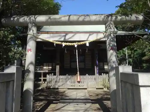 御嶽神社の鳥居