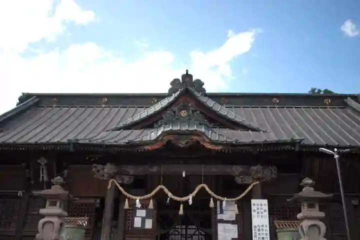 上野国一社八幡八幡宮の本殿・本堂