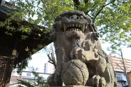 阿邪訶根神社の狛犬