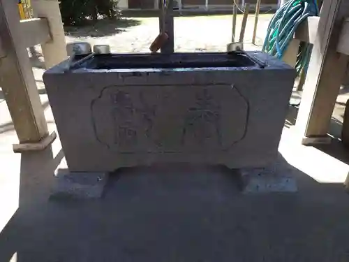 豊布都神社の手水