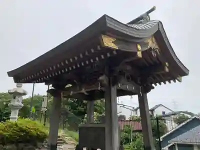 武州柿生琴平神社の手水舎