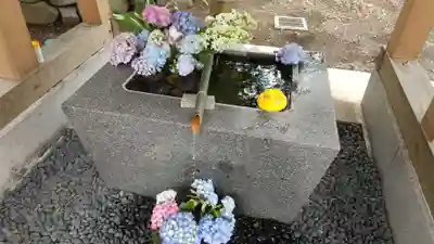 高司神社〜むすびの神の鎮まる社〜の手水舎