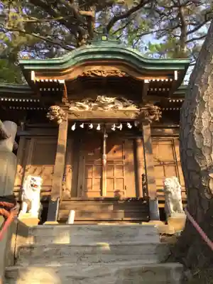 白山神社の本殿・本堂