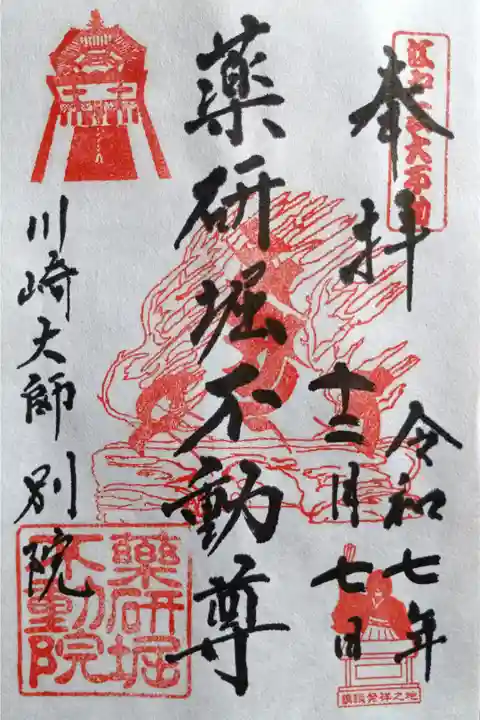 〖御朱印245〗
薬研堀不動尊
(書置き)