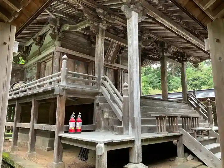 村檜神社の本殿・本堂