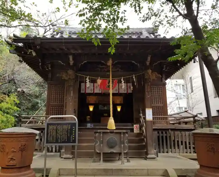 赤坂氷川神社の本殿・本堂