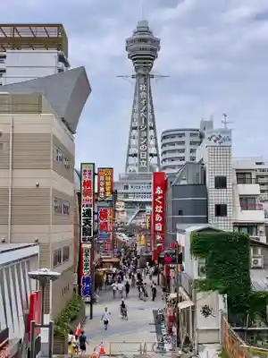ビリケン神社の周辺