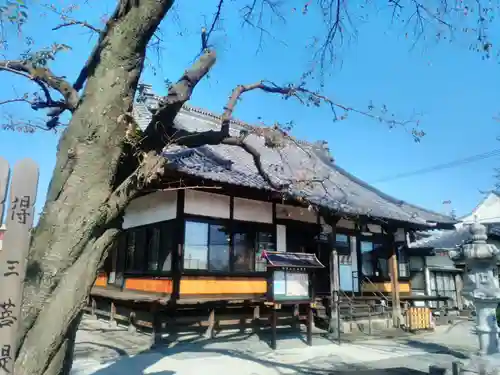 山梨県　昭和町　正覚寺の本殿・本堂