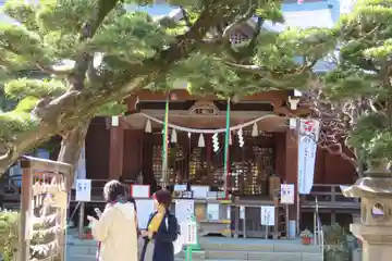 鳩森八幡神社の本殿・本堂