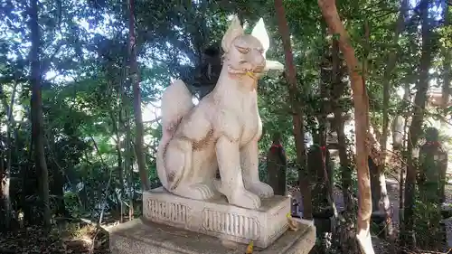 天岑寺の狛犬