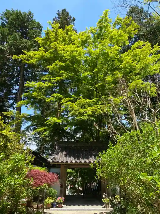 岩船寺の山門・神門