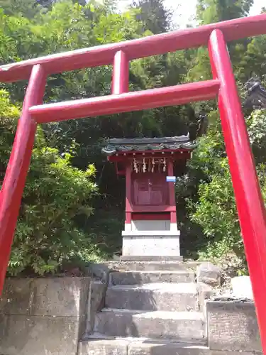 白山神社の鳥居