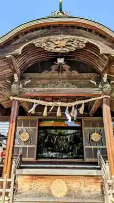 葛飾八幡宮の本殿・本堂