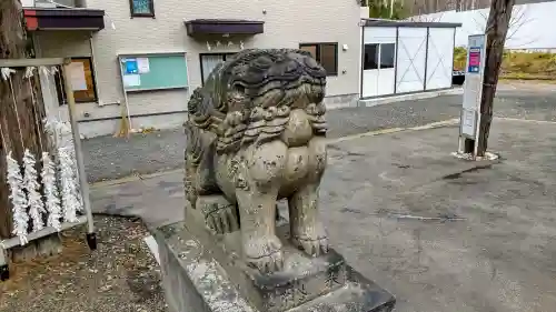 石山神社の狛犬