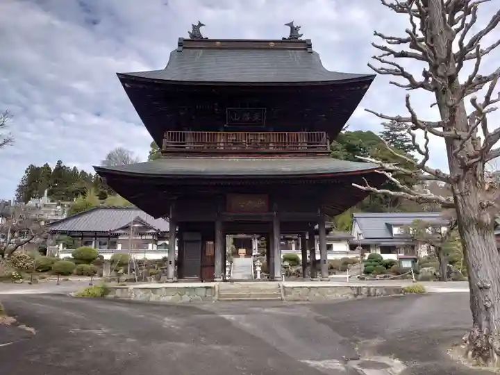 長福寺の山門・神門