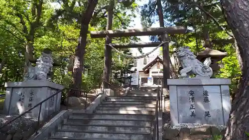 手稲神社の鳥居