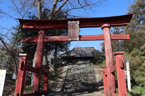 蛟蝄神社奥の宮の鳥居