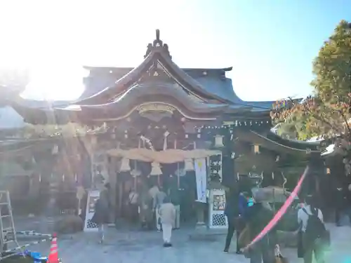 櫛田神社の本殿