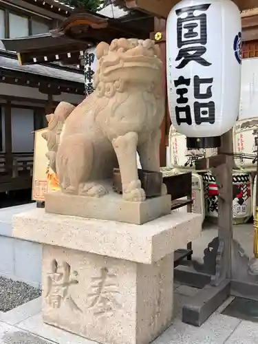 伊和志津神社の狛犬