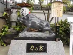 摩利支天 徳大寺の狛犬