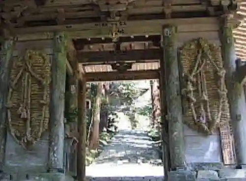 百済寺の山門・神門