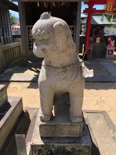 四所神社の狛犬