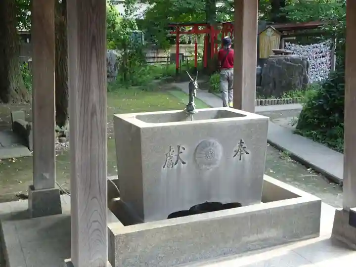 若宮八幡宮 の手水舎