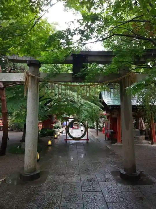 冠稲荷神社の鳥居