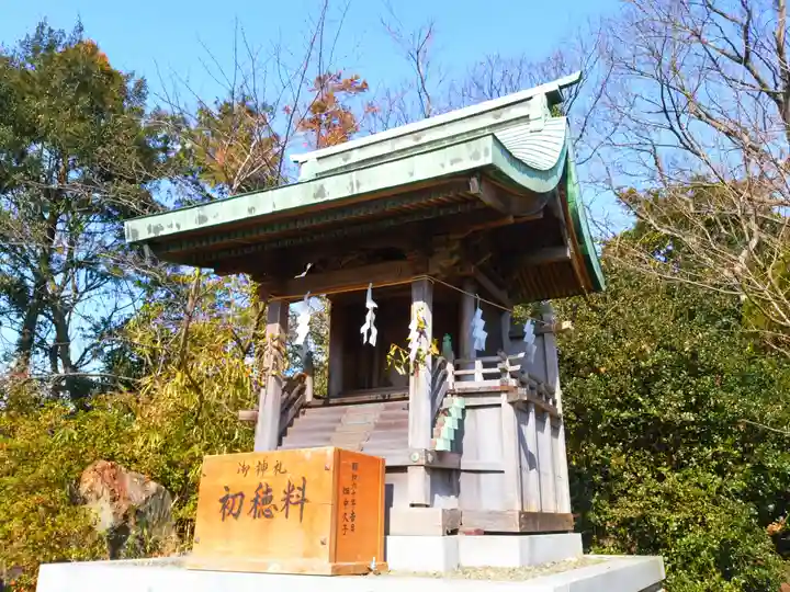 八幡社の本殿・本堂