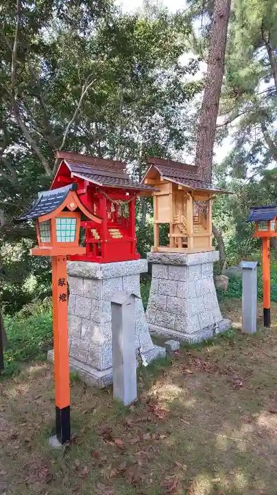 尾張猿田彦神社 奥宮の末社・摂社