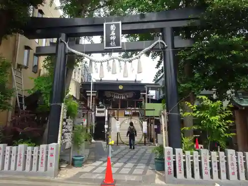 菊名神社の鳥居