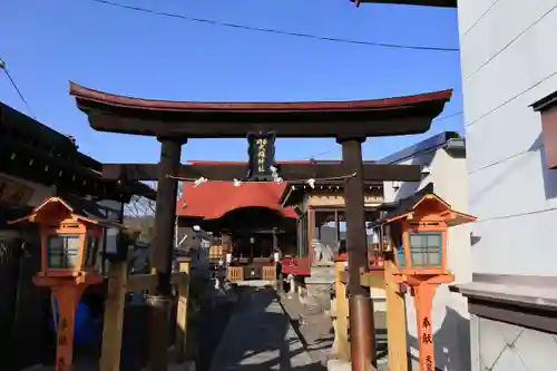 大鏑神社の鳥居
