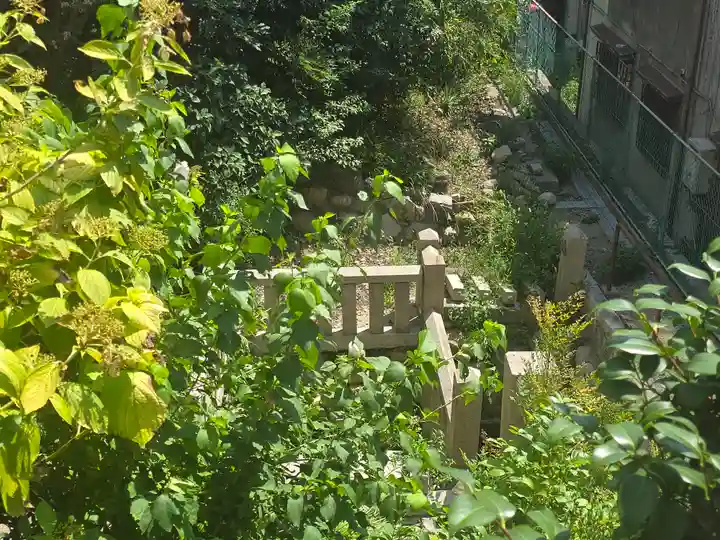安居神社の庭園