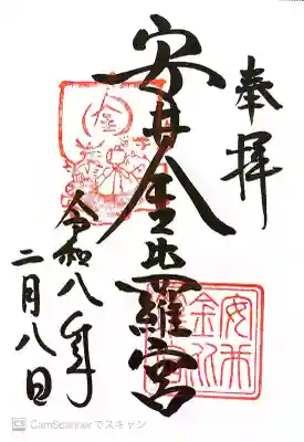 安井金比羅宮の御朱印