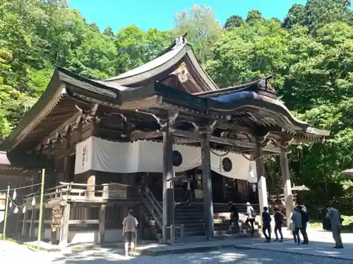 戸隠神社中社の本殿