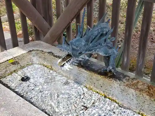 上野神社の手水舎