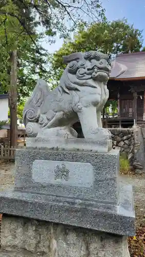 北宮諏方神社の狛犬