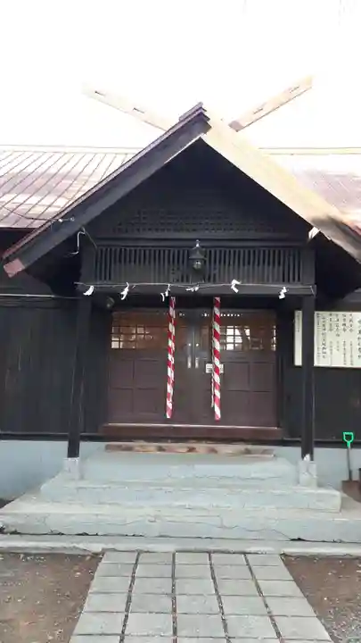 中の島神社の本殿・本堂
