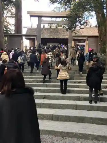 伊勢神宮内宮（皇大神宮）の景色