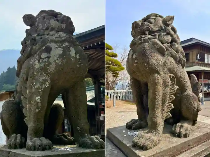 函館八幡宮の狛犬
