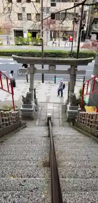 三田春日神社の鳥居