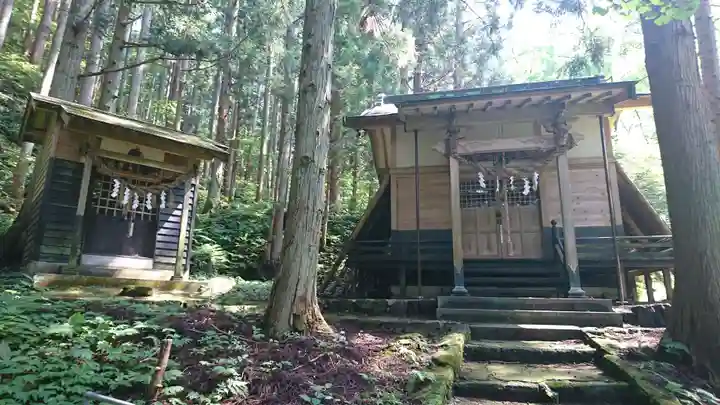 成澤不動尊神社の本殿・本堂