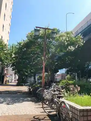 白龍神社の周辺