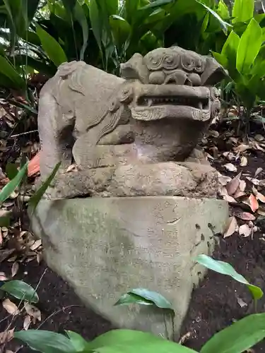 丹生神社の狛犬